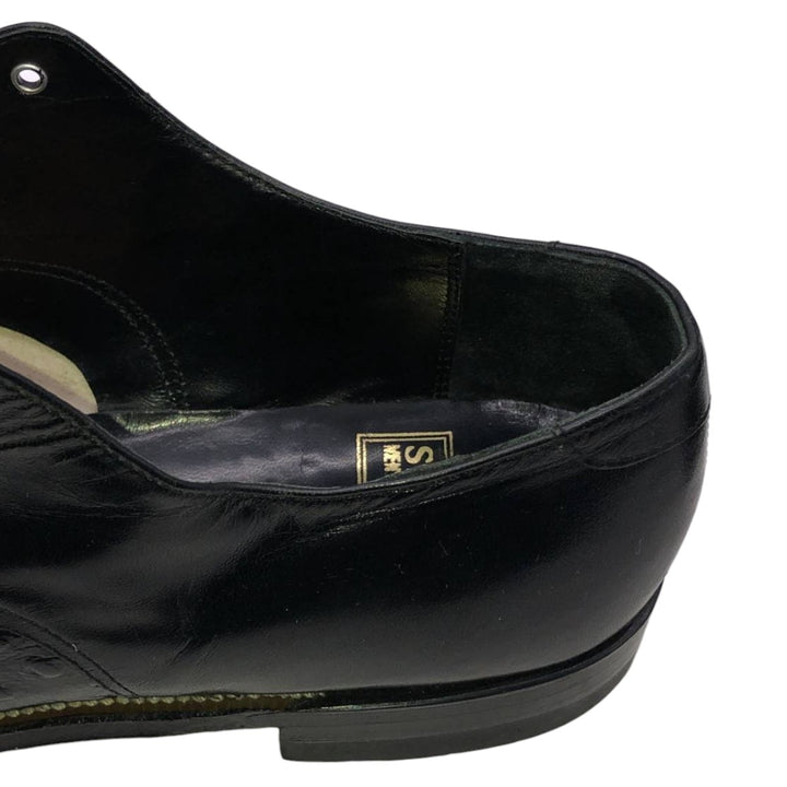 Stacy Adams straight-tip shoes, size 9D Men's 27.0cm genuine leather black type Vintage Second Hand