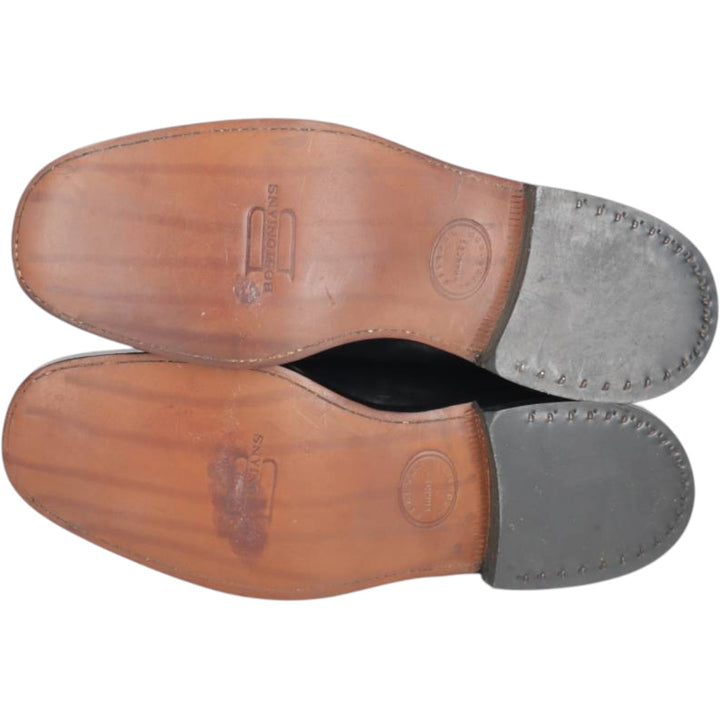 Bostonian Avante plain toe shoes Men's 27.5cm genuine leather black type Vintage Second Hand