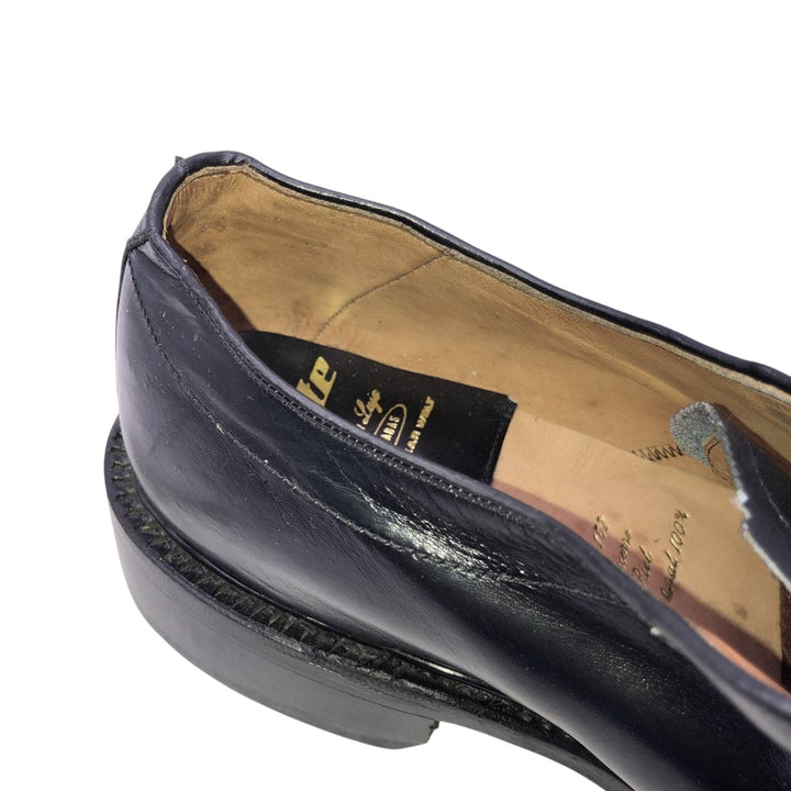 Bostonian Avante plain toe shoes Men's 27.5cm genuine leather black type Vintage Second Hand