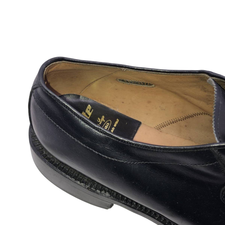 Bostonian Avante plain toe shoes Men's 27.5cm genuine leather black type Vintage Second Hand