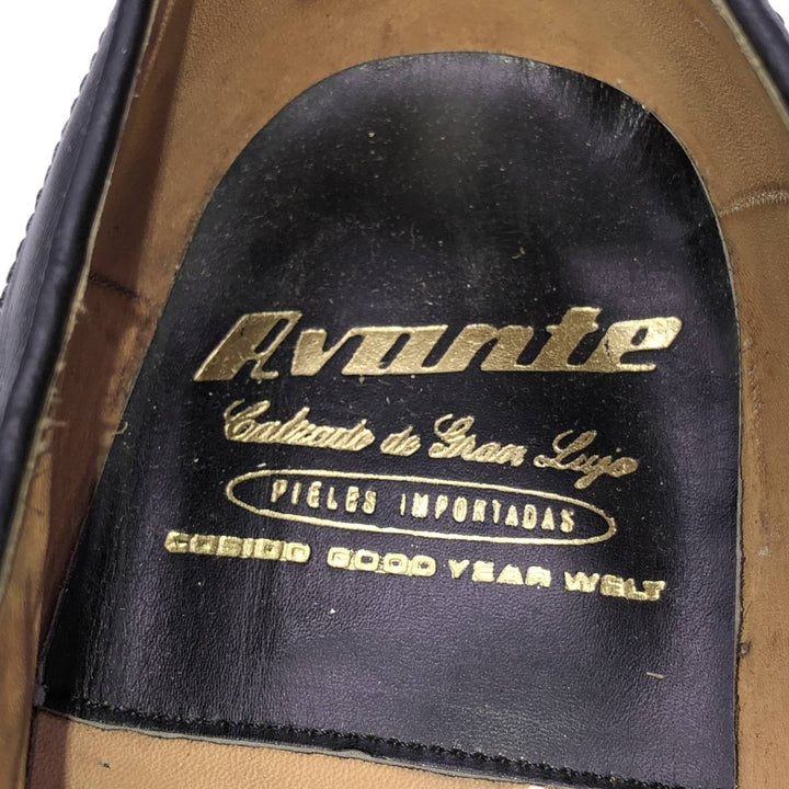 Bostonian Avante plain toe shoes Men's 27.5cm genuine leather black type Vintage Second Hand