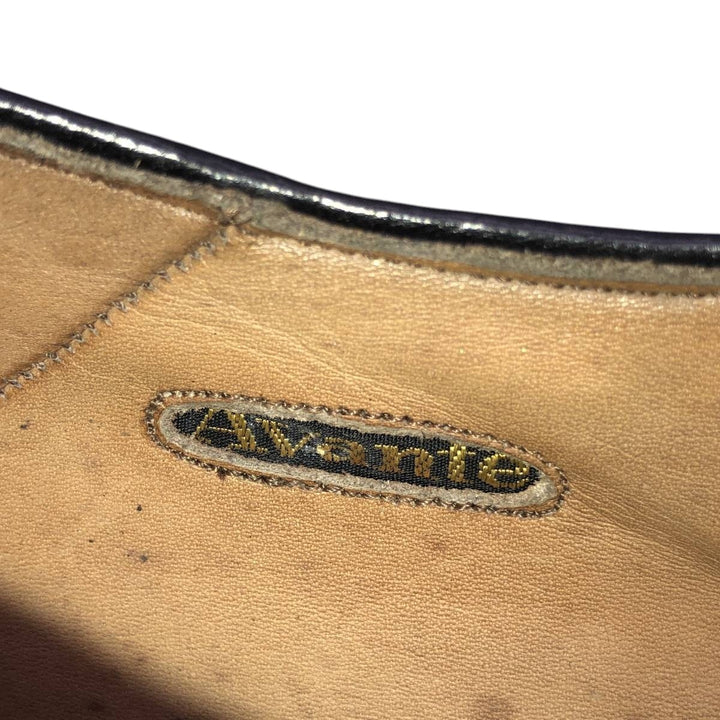 Bostonian Avante plain toe shoes Men's 27.5cm genuine leather black type Vintage Second Hand