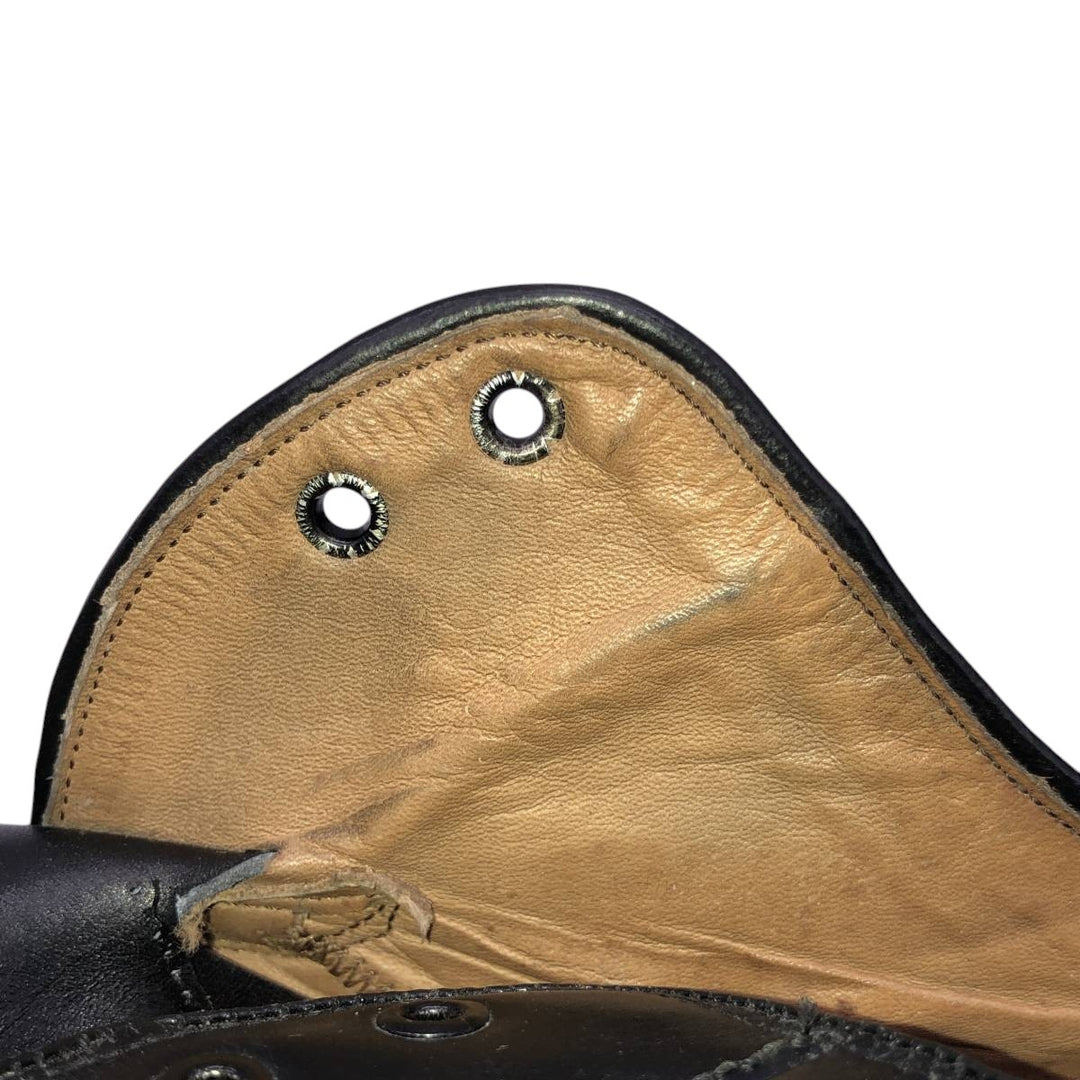 Bostonian Avante plain toe shoes Men's 27.5cm genuine leather black type Vintage Second Hand