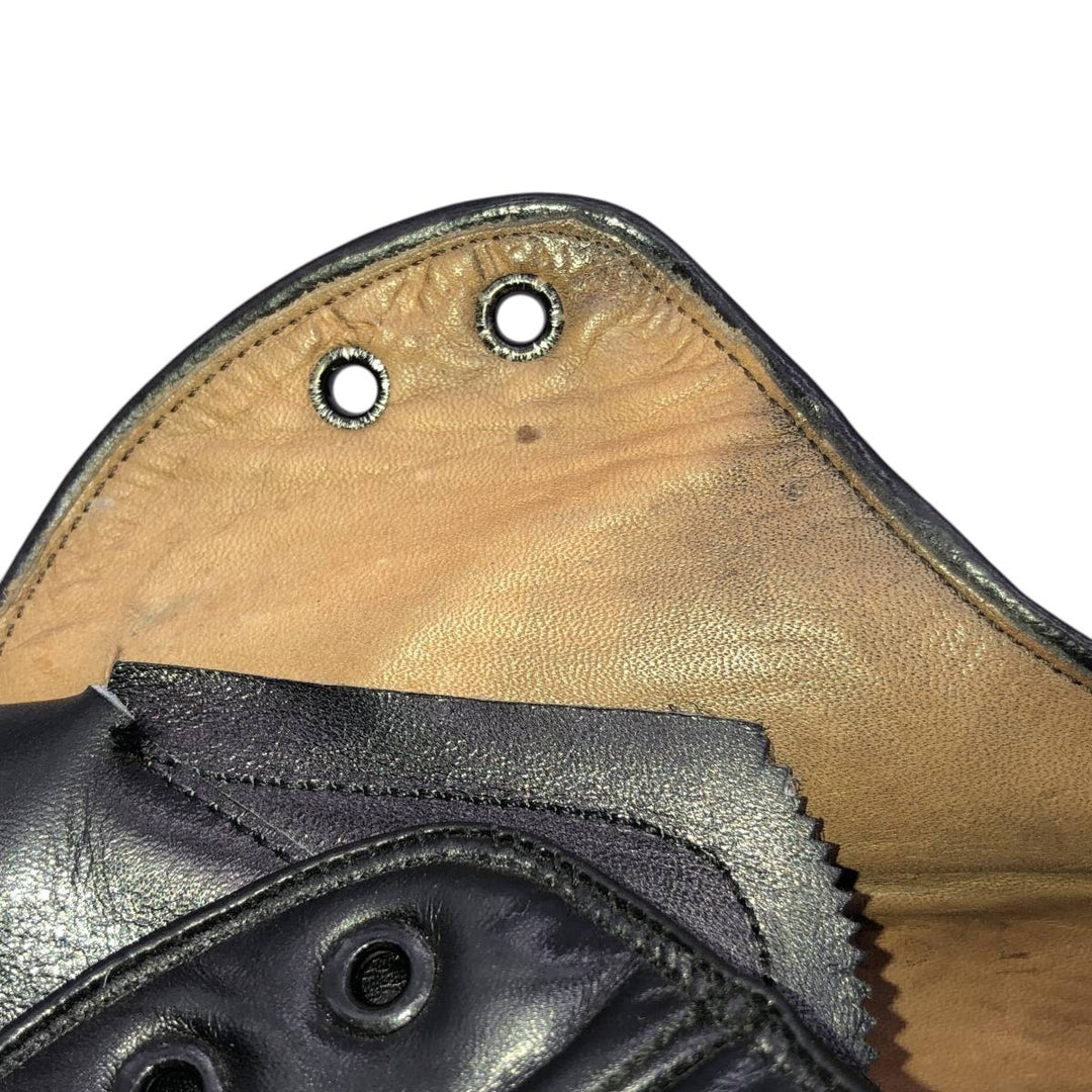 Bostonian Avante plain toe shoes Men's 27.5cm genuine leather black type Vintage Second Hand