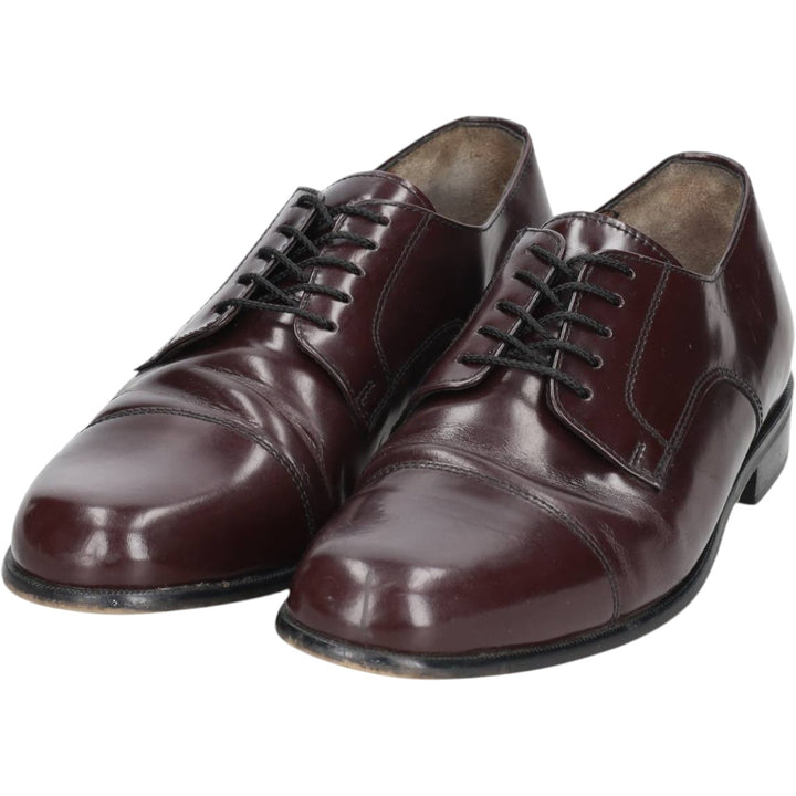 Bostonian Classics Straight Tip Shoes, Size 10M Men's 28.0cm genuine leather red type reddish brown Vintage Second Hand