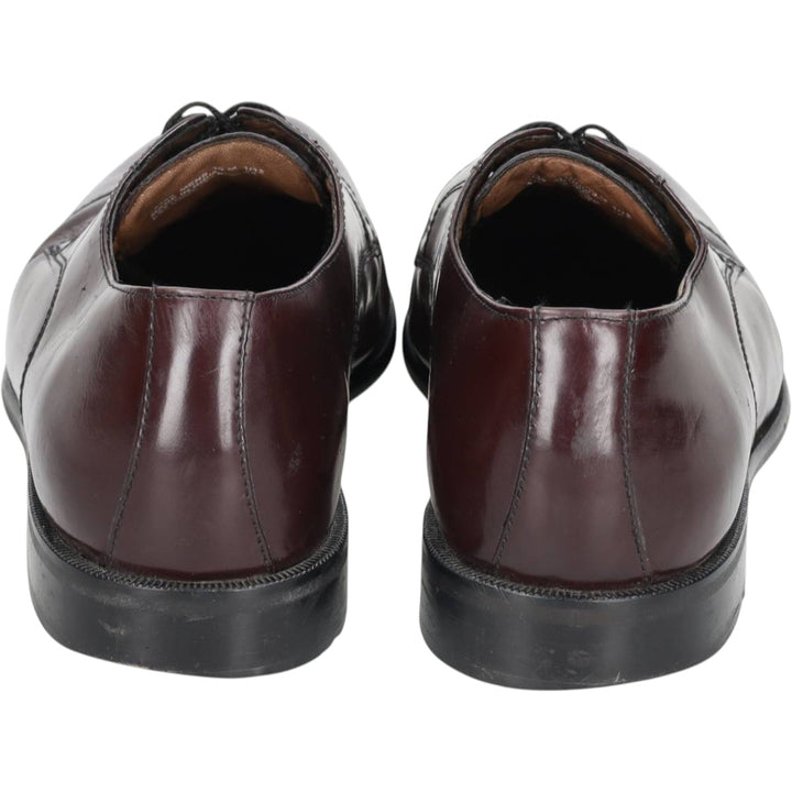 Bostonian Classics Straight Tip Shoes, Size 10M Men's 28.0cm genuine leather red type reddish brown Vintage Second Hand