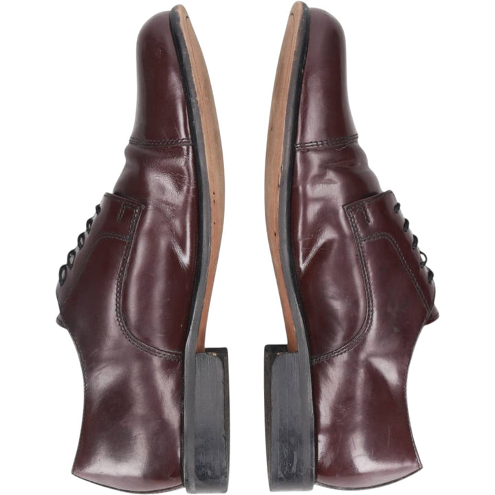 Bostonian Classics Straight Tip Shoes, Size 10M Men's 28.0cm genuine leather red type reddish brown Vintage Second Hand