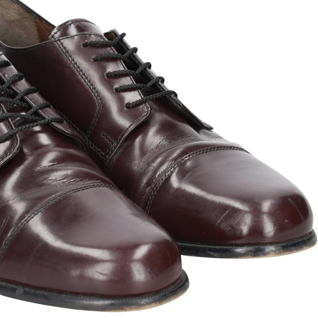 Bostonian Classics Straight Tip Shoes, Size 10M Men's 28.0cm genuine leather red type reddish brown Vintage Second Hand