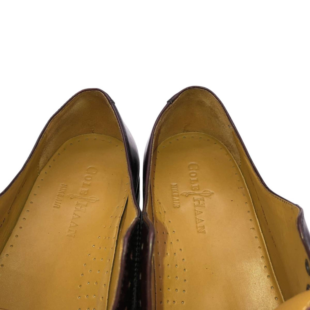 Cole Haan U-tip shoes, size 10 M Men's 28.0cm unclear burgundy type Vintage Second Hand