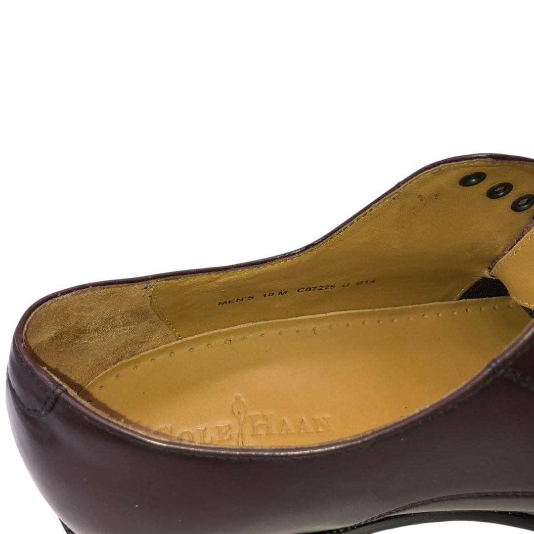 Cole Haan U-tip shoes, size 10 M Men's 28.0cm unclear burgundy type Vintage Second Hand