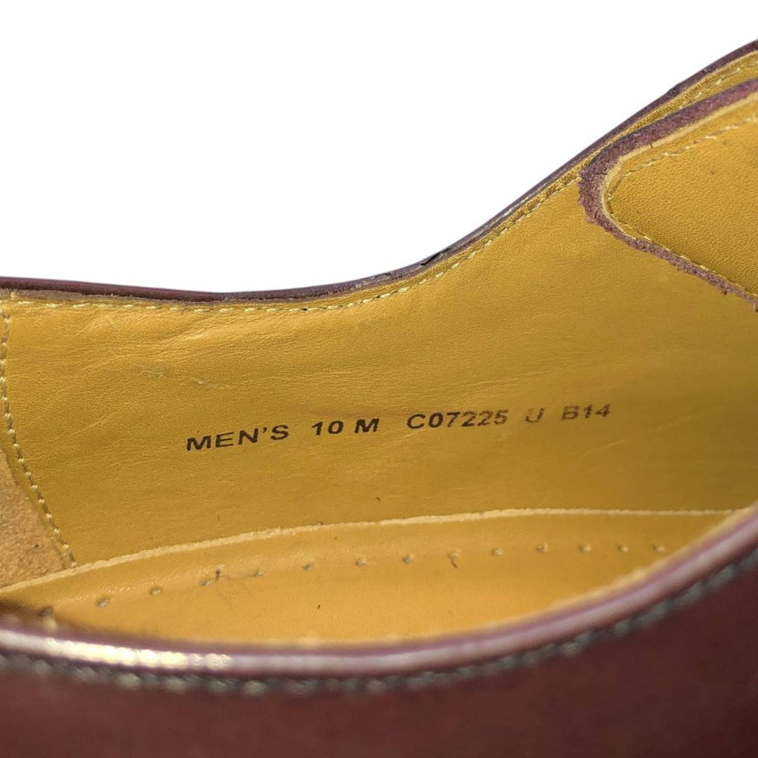 Cole Haan U-tip shoes, size 10 M Men's 28.0cm unclear burgundy type Vintage Second Hand