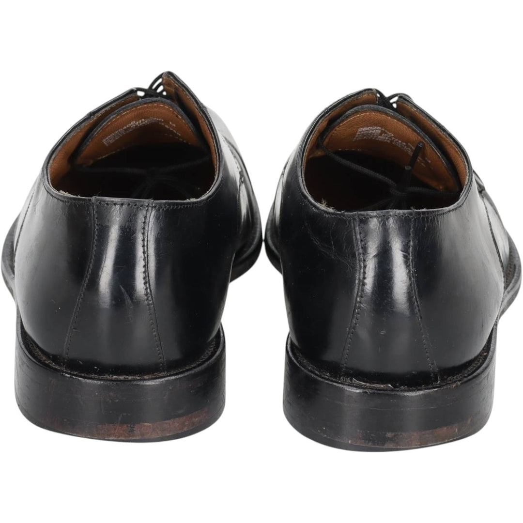 Bostonian straight-tip shoes Men's 26.5cm genuine leather black type Vintage Second Hand
