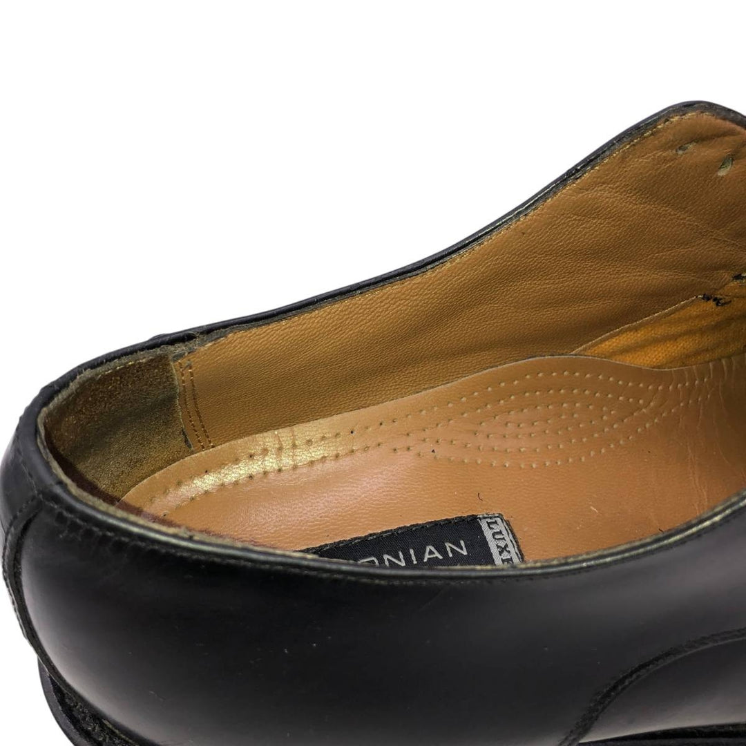 Bostonian straight-tip shoes Men's 26.5cm genuine leather black type Vintage Second Hand