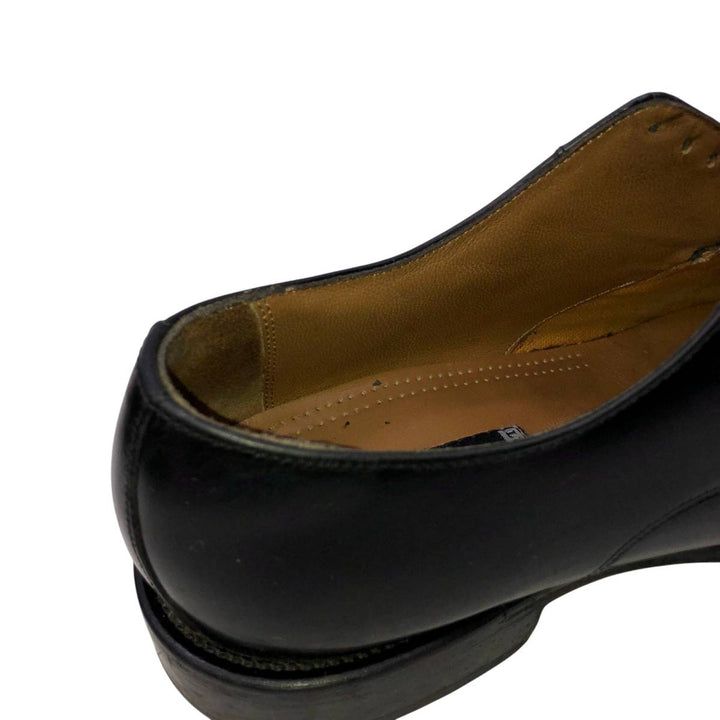 Bostonian straight-tip shoes Men's 26.5cm genuine leather black type Vintage Second Hand