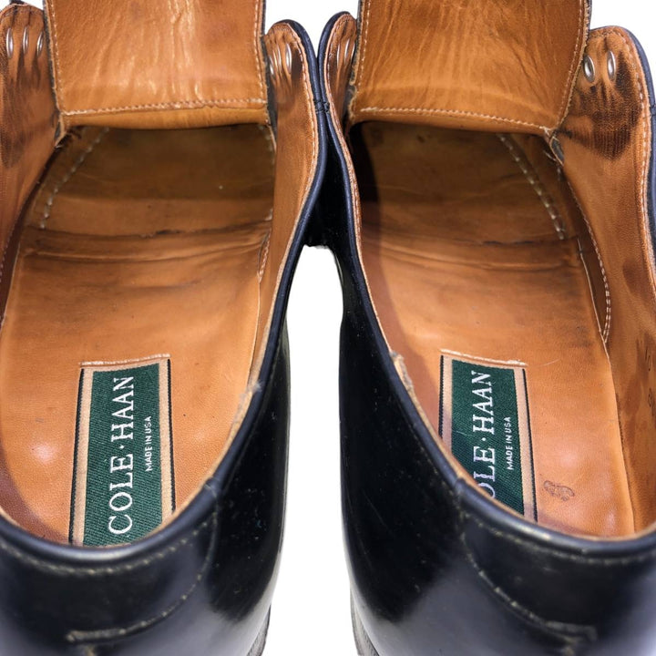 Cole Haan straight-tip shoes, made in the USA, size 10D Men's 28.0cm unclear black type Vintage Second Hand