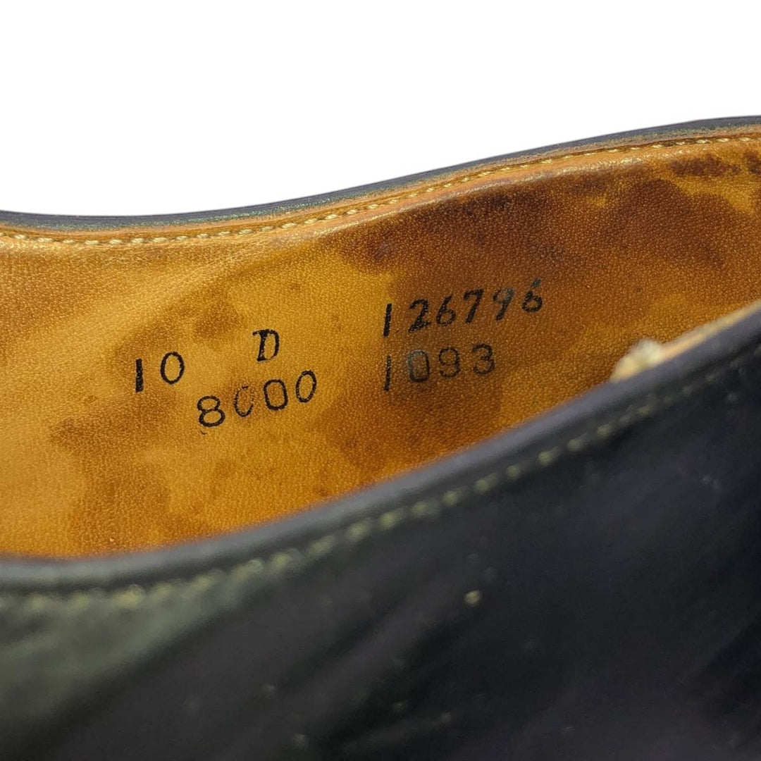 Cole Haan straight-tip shoes, made in the USA, size 10D Men's 28.0cm unclear black type Vintage Second Hand