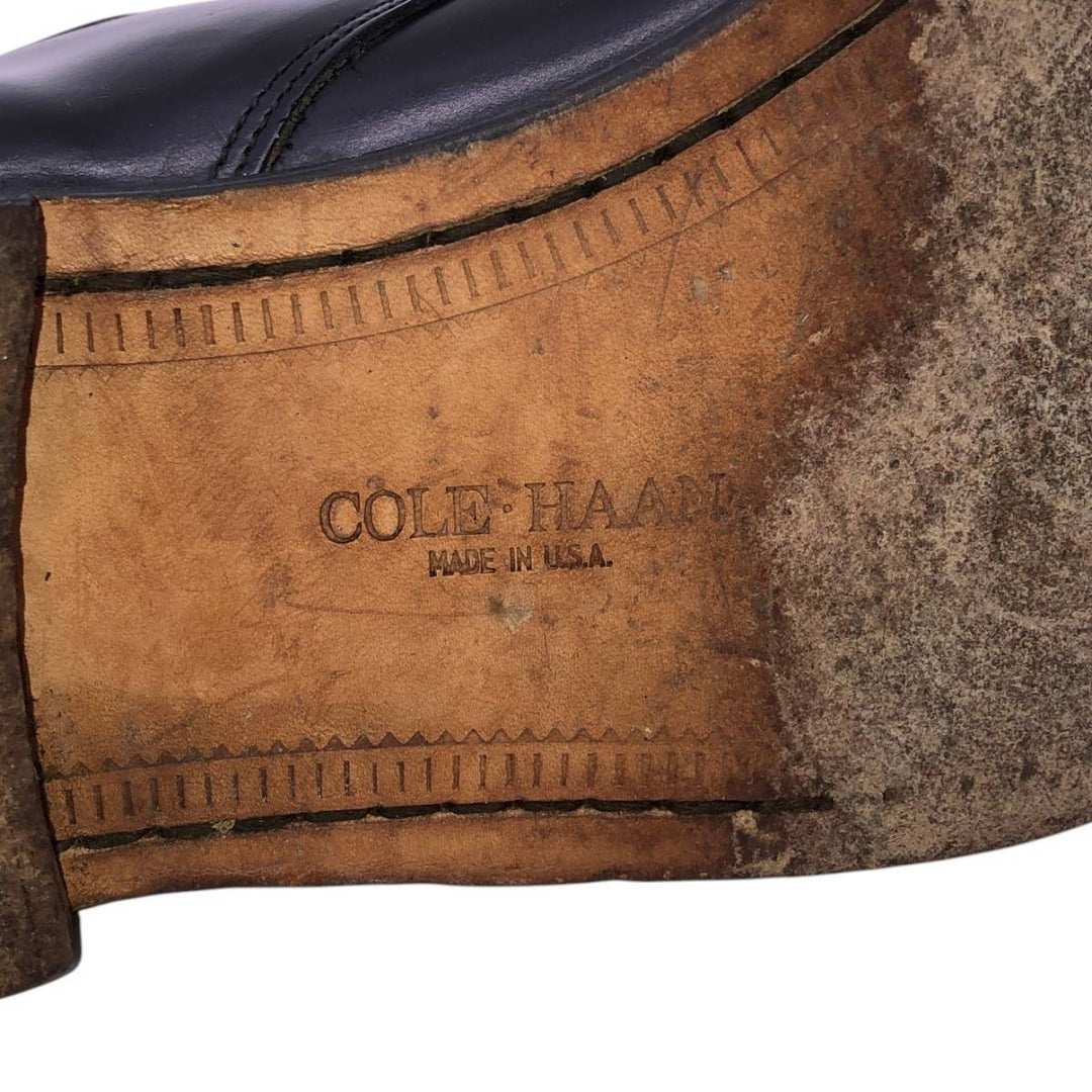 Cole Haan straight-tip shoes, made in the USA, size 10D Men's 28.0cm unclear black type Vintage Second Hand