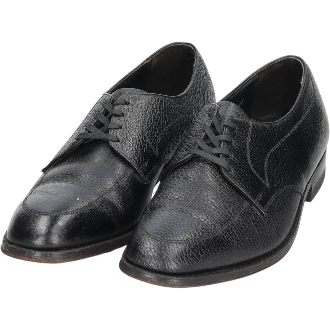 Florsheim U-tip shoes, size 9 1/2D Men's 27.5cm unclear black type Vintage Second Hand