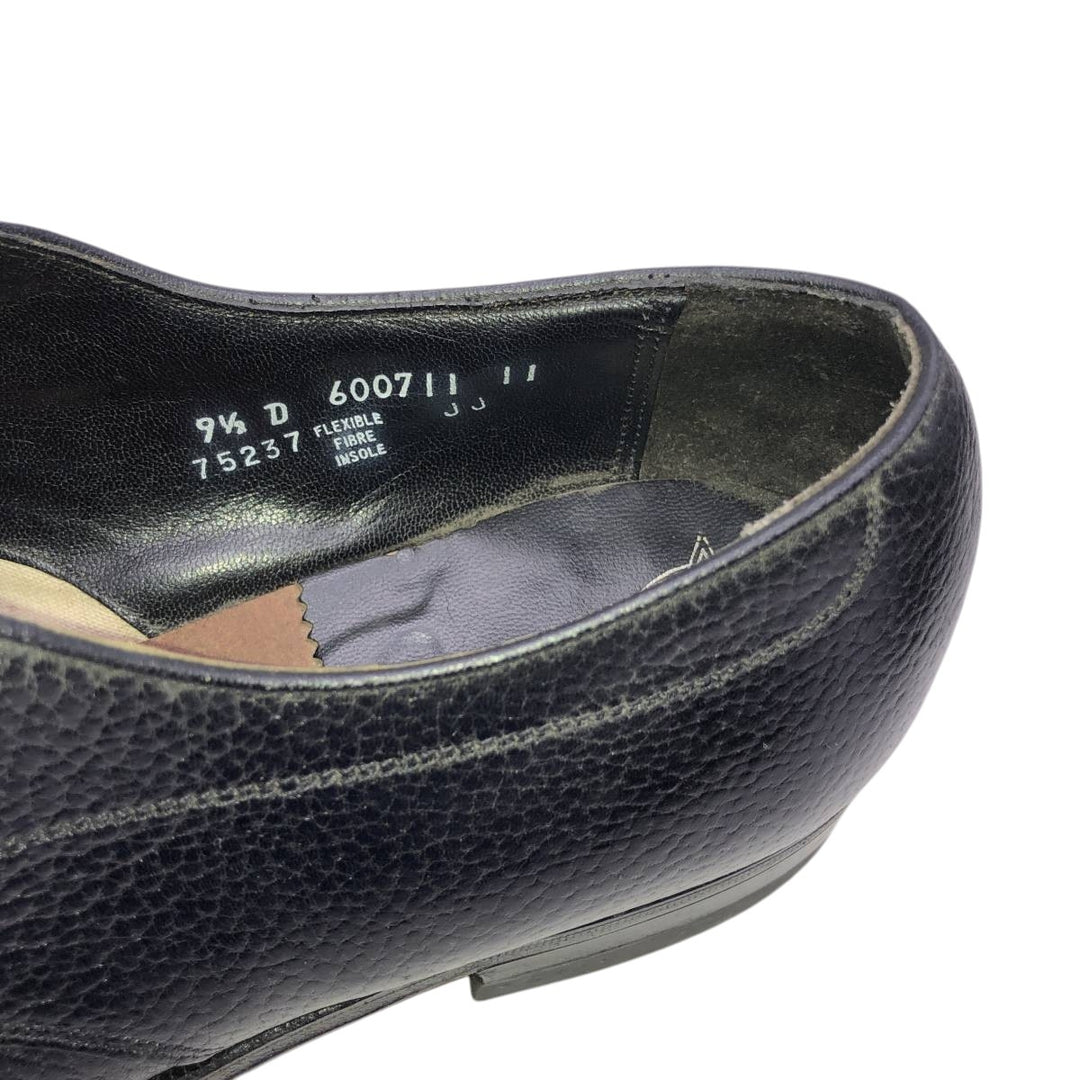 Florsheim U-tip shoes, size 9 1/2D Men's 27.5cm unclear black type Vintage Second Hand