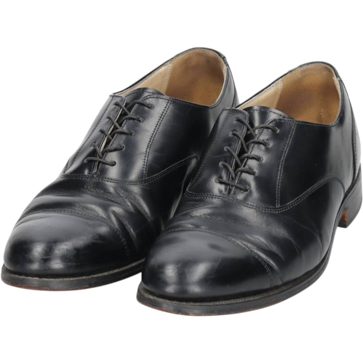 Bostonian Straight Tip Shoes, Made in USA, Size 10D Men's 28.0cm genuine leather black type Vintage Second Hand