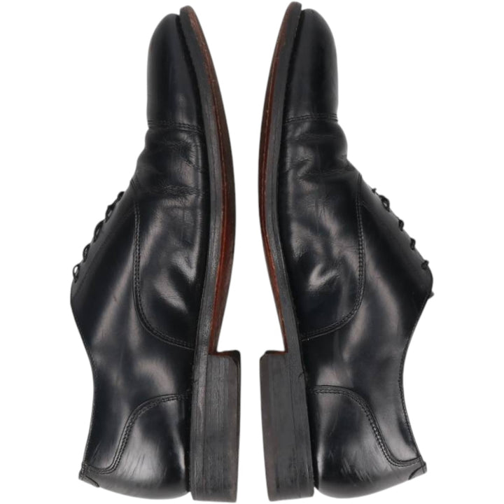 Bostonian Straight Tip Shoes, Made in USA, Size 10D Men's 28.0cm genuine leather black type Vintage Second Hand