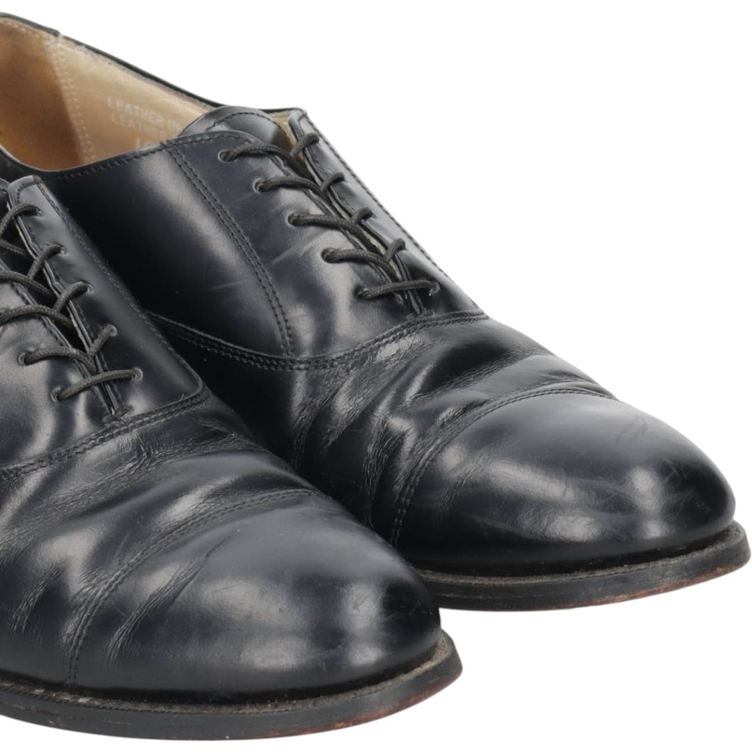 Bostonian Straight Tip Shoes, Made in USA, Size 10D Men's 28.0cm genuine leather black type Vintage Second Hand