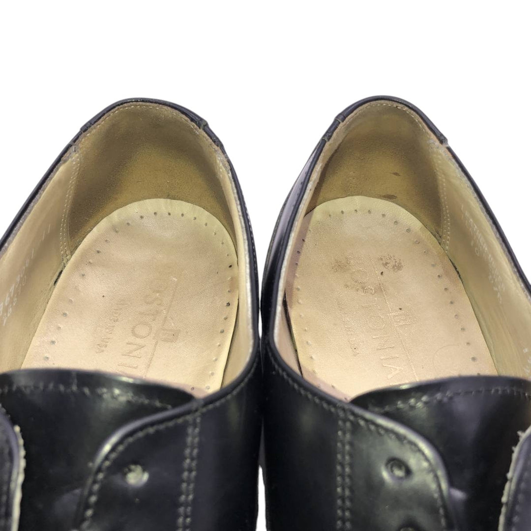 Bostonian Straight Tip Shoes, Made in USA, Size 10D Men's 28.0cm genuine leather black type Vintage Second Hand