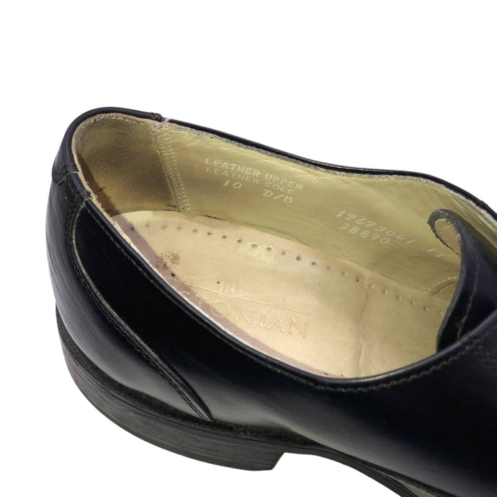 Bostonian Straight Tip Shoes, Made in USA, Size 10D Men's 28.0cm genuine leather black type Vintage Second Hand