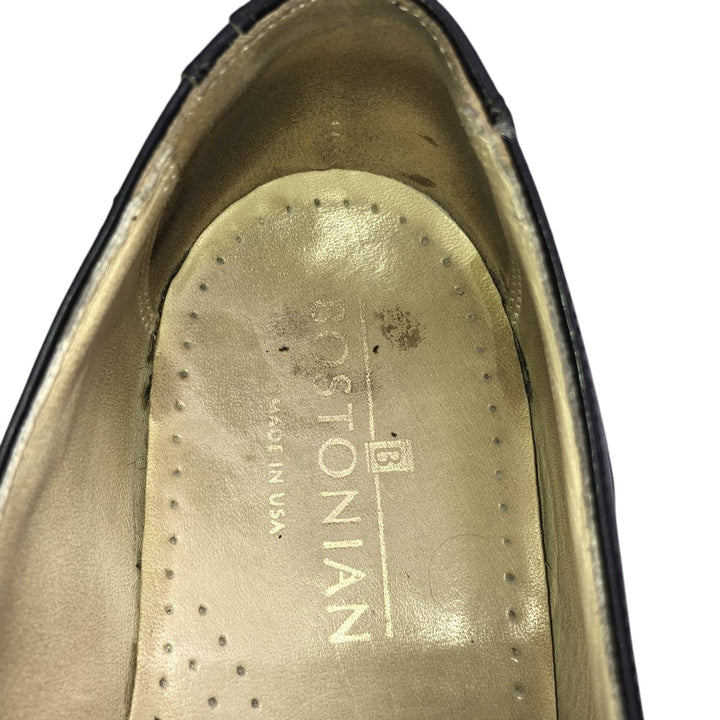 Bostonian Straight Tip Shoes, Made in USA, Size 10D Men's 28.0cm genuine leather black type Vintage Second Hand