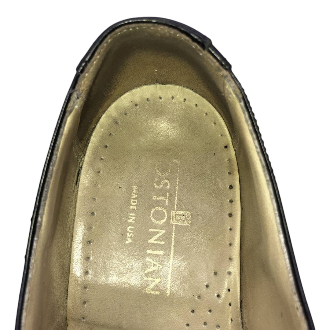 Bostonian Straight Tip Shoes, Made in USA, Size 10D Men's 28.0cm genuine leather black type Vintage Second Hand