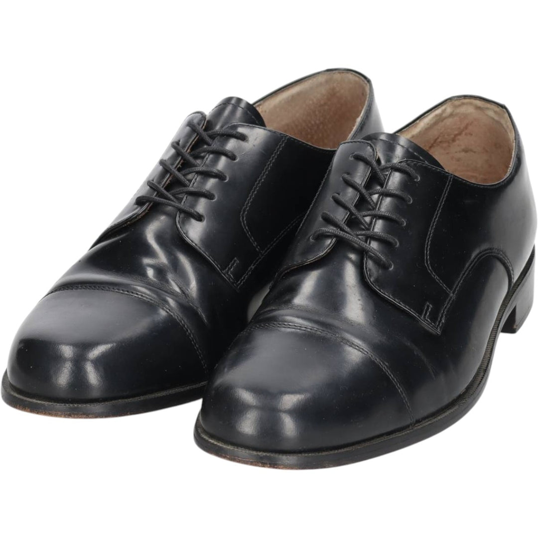 Bostonian Classics Straight Tip Shoes, Size 8 1/2M Men's 26.5cm genuine leather black type Vintage Second Hand