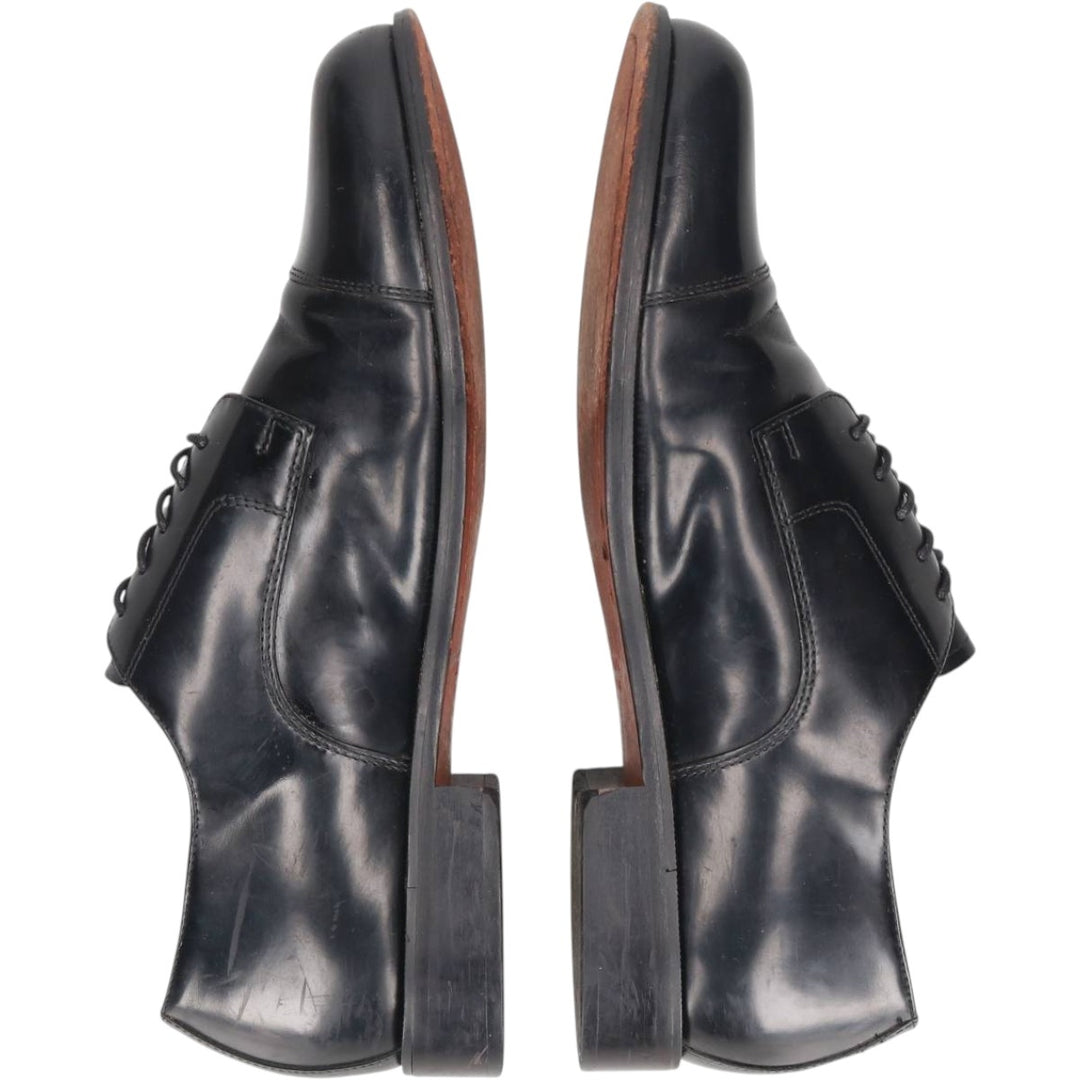 Bostonian Classics Straight Tip Shoes, Size 8 1/2M Men's 26.5cm genuine leather black type Vintage Second Hand