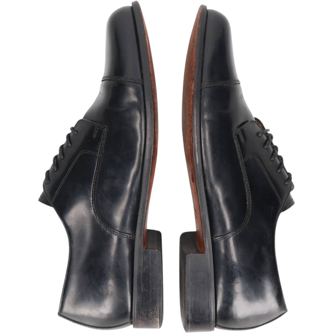 Bostonian Classics Straight Tip Shoes, Size 8 1/2M Men's 26.5cm genuine leather black type Vintage Second Hand