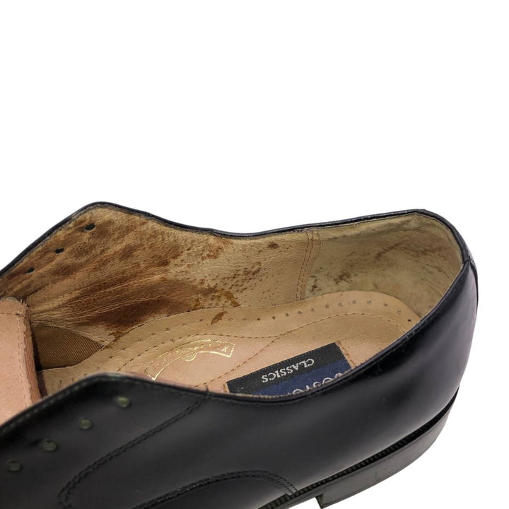 Bostonian Classics Straight Tip Shoes, Size 8 1/2M Men's 26.5cm genuine leather black type Vintage Second Hand