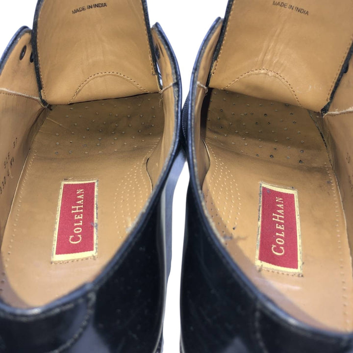 Cole Haan Straight Tip Shoes, Size 10 D Men's 28.0cm unclear black type Vintage Second Hand