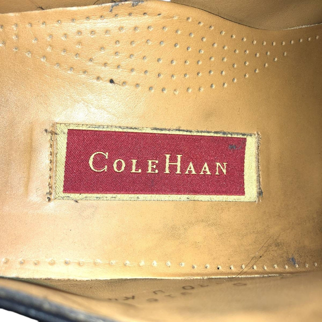 Cole Haan Straight Tip Shoes, Size 10 D Men's 28.0cm unclear black type Vintage Second Hand
