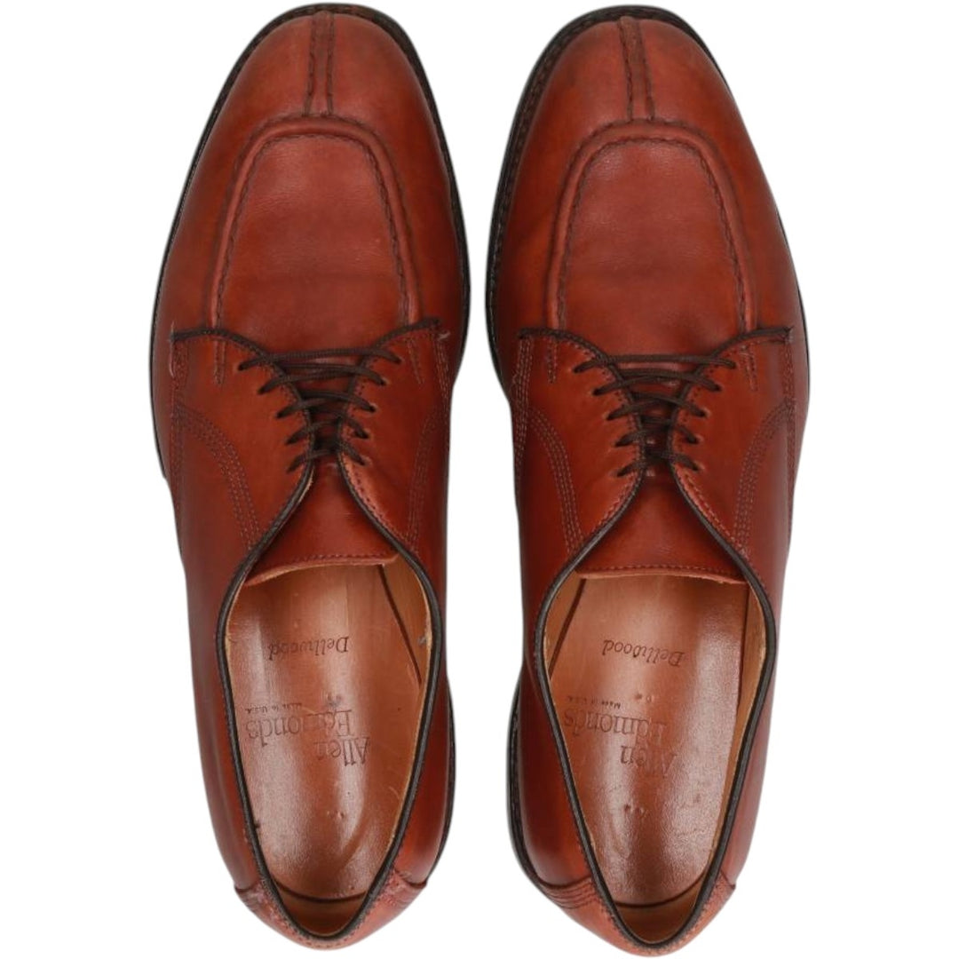Allen Edmonds Dellwood U-tip shoes, made in the USA, size 9D Men's 27.0cm unclear brown type Vintage Second Hand