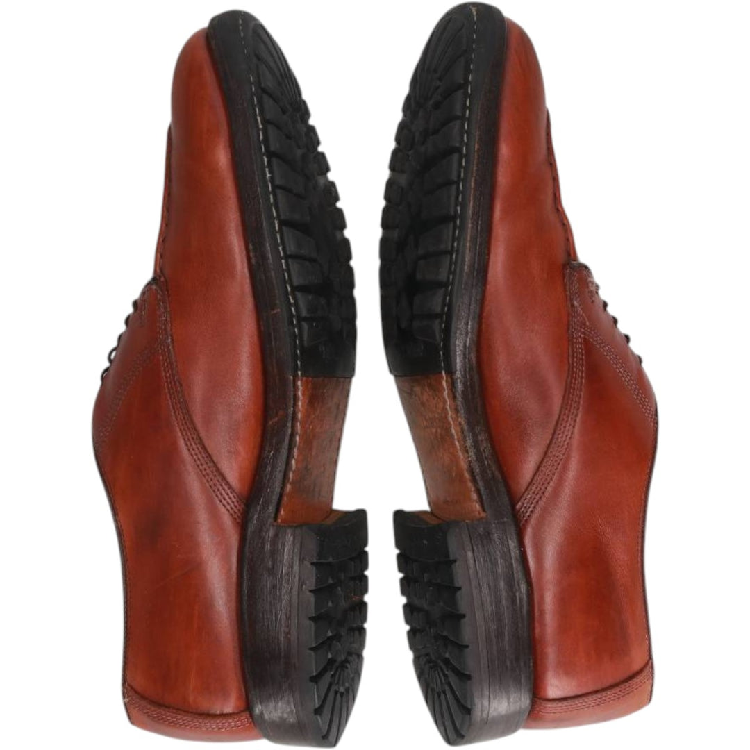 Allen Edmonds Dellwood U-tip shoes, made in the USA, size 9D Men's 27.0cm unclear brown type Vintage Second Hand