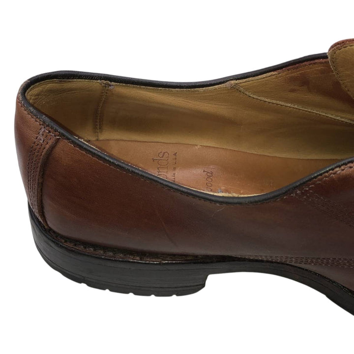 Allen Edmonds Dellwood U-tip shoes, made in the USA, size 9D Men's 27.0cm unclear brown type Vintage Second Hand