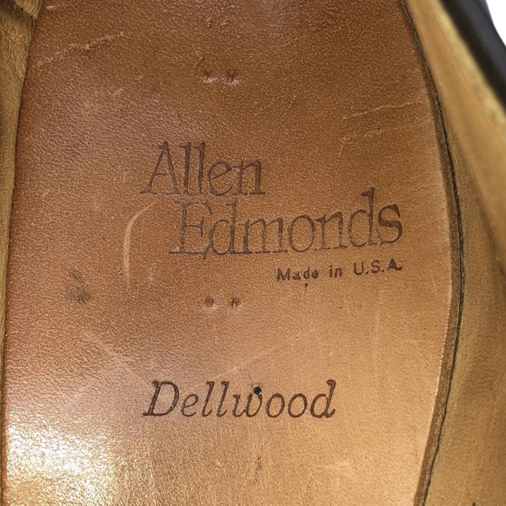 Allen Edmonds Dellwood U-tip shoes, made in the USA, size 9D Men's 27.0cm unclear brown type Vintage Second Hand