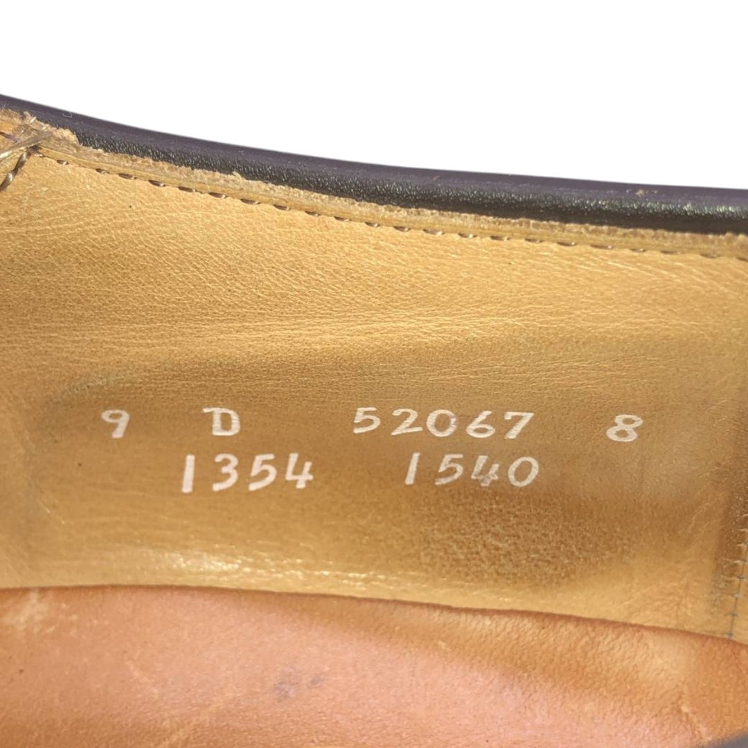 Allen Edmonds Dellwood U-tip shoes, made in the USA, size 9D Men's 27.0cm unclear brown type Vintage Second Hand