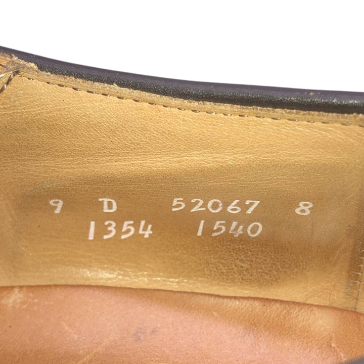 Allen Edmonds Dellwood U-tip shoes, made in the USA, size 9D Men's 27.0cm unclear brown type Vintage Second Hand