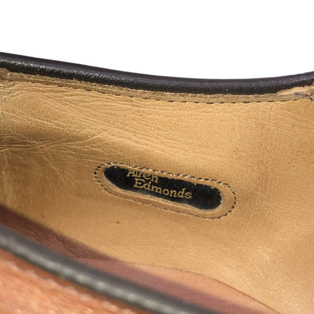 Allen Edmonds Dellwood U-tip shoes, made in the USA, size 9D Men's 27.0cm unclear brown type Vintage Second Hand