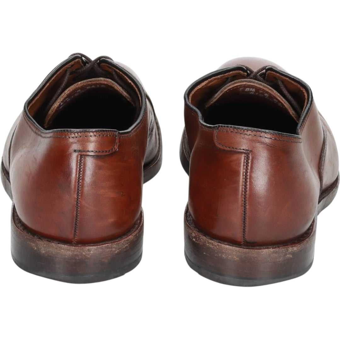 Allen Edmonds Park Avenue Straight Tip Shoes, Made in USA, Size 8 1/2E Men's 26.5cm genuine leather brown type Vintage Second Hand