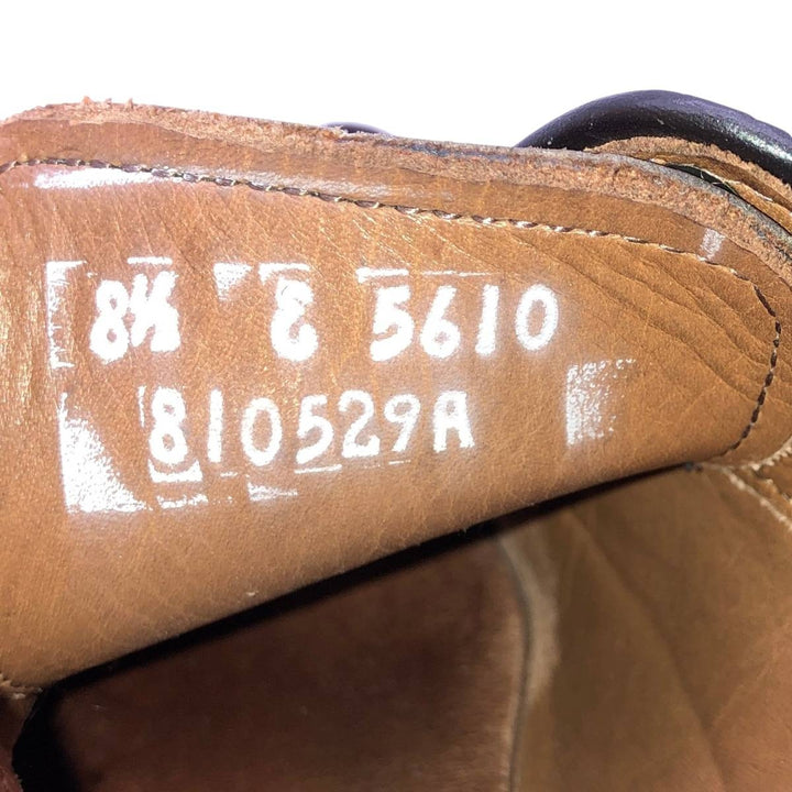 Allen Edmonds Park Avenue Straight Tip Shoes, Made in USA, Size 8 1/2E Men's 26.5cm genuine leather brown type Vintage Second Hand