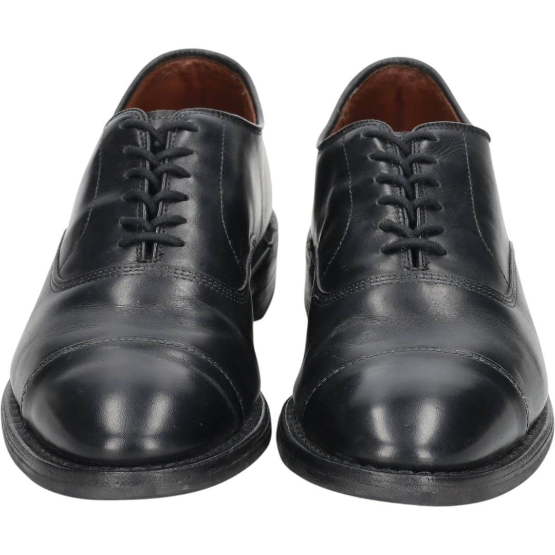 Allen Edmonds Park Avenue Straight Tip Shoes, Made in USA, Size 8 1/2 E Men's 26.5cm genuine leather black type Vintage Second Hand