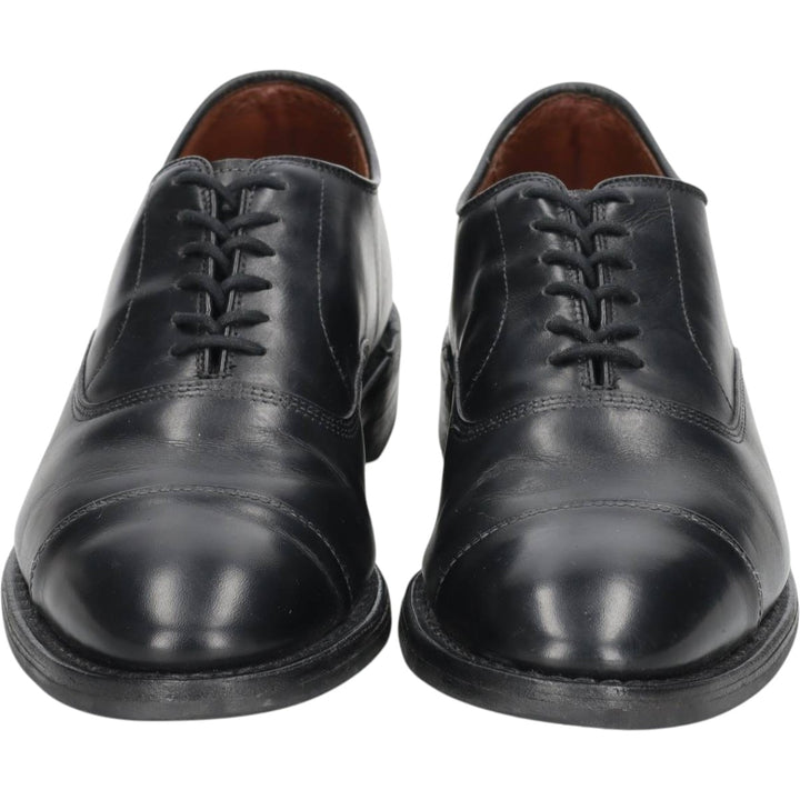 Allen Edmonds Park Avenue Straight Tip Shoes, Made in USA, Size 8 1/2 E Men's 26.5cm genuine leather black type Vintage Second Hand