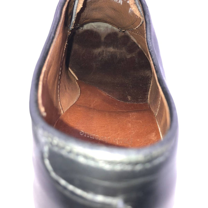 Allen Edmonds Park Avenue Straight Tip Shoes, Made in USA, Size 8 1/2 E Men's 26.5cm genuine leather black type Vintage Second Hand