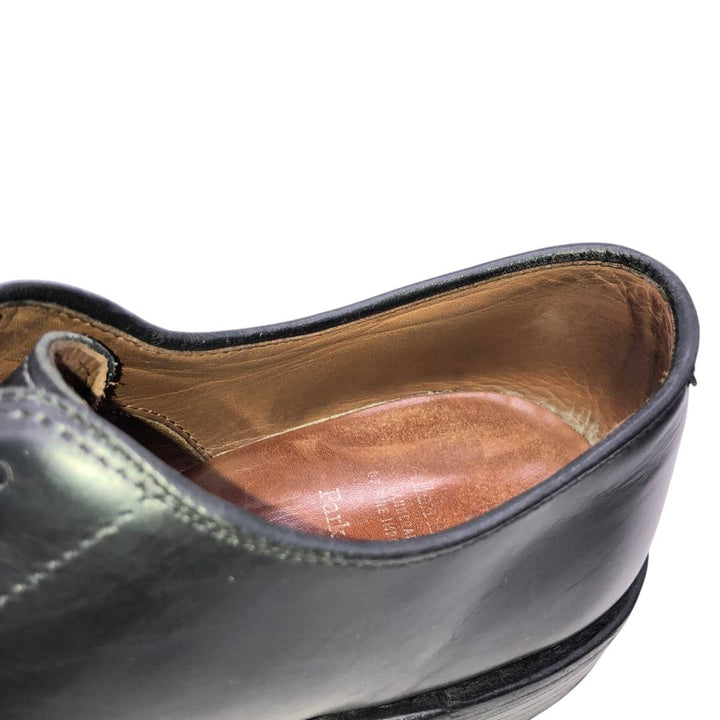Allen Edmonds Park Avenue Straight Tip Shoes, Made in USA, Size 8 1/2 E Men's 26.5cm genuine leather black type Vintage Second Hand