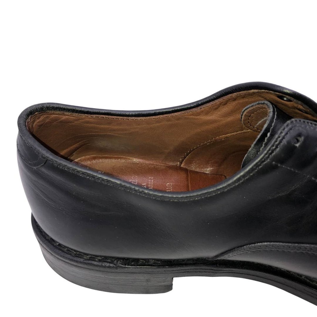 Allen Edmonds Park Avenue Straight Tip Shoes, Made in USA, Size 8 1/2 E Men's 26.5cm genuine leather black type Vintage Second Hand